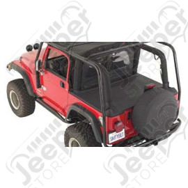 Galerie de toit acier noir Overhead Rack - Jeep Wrangler TJ - SB76713