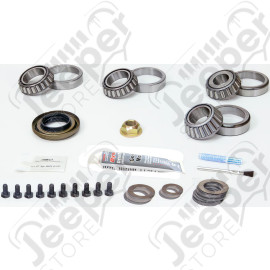 Kit de roulements avec cales de réglage et joint pour l'avant Dana 30 pour Jeep Cherokee XJ
