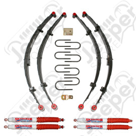 Kit réhausse de suspension +4" (+10cm) Skyjacker pour Jeep Wrangler YJ 