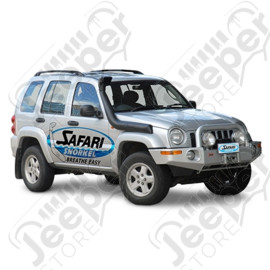 Snorkel "Safari" complet moteurs 2.5L CRD, 2.8L CRD pour Jeep Cherokee Liberty KJ - SAF-SS1135HF / SS1135HF