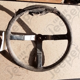 Occasion : Volant cuir gris à refaire pour Jeep CJ7, CJ8, YJ, XJ