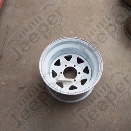 Occasion : Jante acier 6x139,7 - 10x15 pour Jeep FC170, FC150, J20, J10, J4000, J3000, J2000