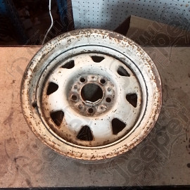 Occasion : Jante en acier 5x114,3 - 7x15 pour Jeep YJ, TJ, XJ, KJ, ZJ, ZG