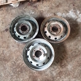 Occasion : Jante en acier 5x139,7 - 6x16 pour Jeep C104, C101, WJSW, WJT, VJ3, VJ2, CJ8