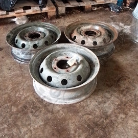 Occasion : Jante en acier 5x139,7 - 6x16 pour Jeep C104, C101, WJSW, WJT, VJ3, VJ2, CJ8