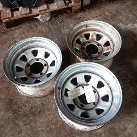 Occasion : Jante en acier 5x139,7 - 7,5x15 pour Jeep C104, C101, WSJ, WJSW, WJT, VJ3, VJ2