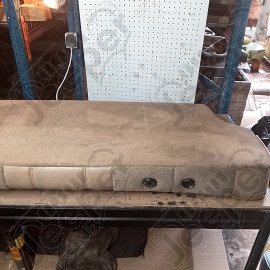 Occasion : Dossier banquette arrière beige en tissu/cuir pour Jeep Cherokee XJ