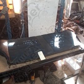 Occasion : Dossier banquette arrière bleu en tissu/cuir pour Jeep Cherokee XJ