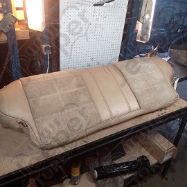 Occasion : Assise banquette arrière grise en tissu/cuir pour Jeep Cherokee XJ