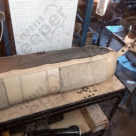 Occasion : Assise banquette arrière grise en tissu/cuir pour Jeep Cherokee XJ