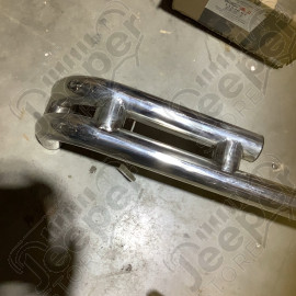 Occasion : Pare chocs arrière tubulaire acier / inox sans fixation pour Jeep Wrangler JK