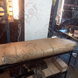 Occasion : Dossier banquette arrière beige en cuir pour Jeep Cherokee XJ