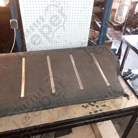 Occasion : Dossier banquette arrière gris en cuir pour Jeep Cherokee XJ