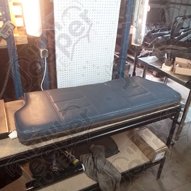 Occasion : Dossier banquette arrière bleu en cuir pour Jeep Cherokee XJ