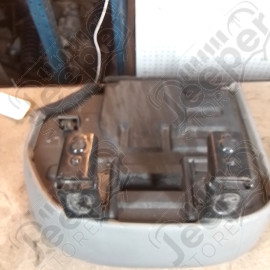 Occasion : Assise 1/3 banquette arrière grise en alcantara/cuir pour Jeep Grand Cherokee WJ, WG
