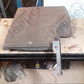 Occasion : Dossier 1/3 banquette arrière chocolat en cuir pour Jeep Grand Cherokee ZJ, ZG