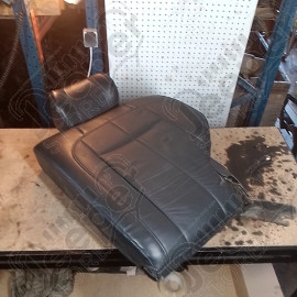 Occasion : Dossier 1/3 banquette arrière gris/noir en cuir + appui tête pour Jeep Grand Cherokee WJ, WG
