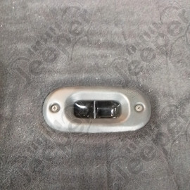Occasion : Dossier 1/3 banquette arrière gris/noir en cuir + appui tête pour Jeep Grand Cherokee WJ, WG