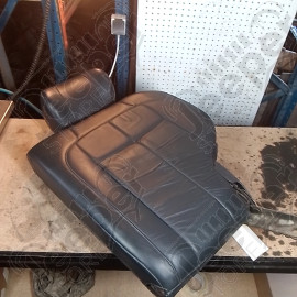 Occasion : Dossier 1/3 banquette arrière gris/noir en cuir + appui tête pour Jeep Grand Cherokee WJ, WG