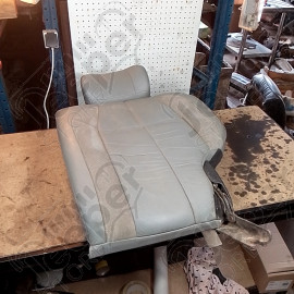 Occasion : Dossier 1/3 banquette arrière gris en cuir/alcantara + appui tête pour Jeep Grand Cherokee WJ, WG