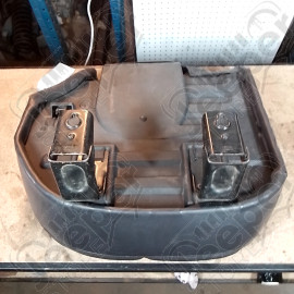 Occasion : Assise 1/3 banquette arrière grise/noire en cuir pour Jeep Grand Cherokee WJ, WG