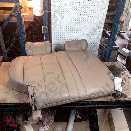 Occasion : Dossier 2/3 banquette arrière chocolat en cuir pour Jeep Grand Cherokee WJ, WG