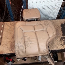 Occasion : Dossier 1/3 banquette arrière beige en cuir + appui tête pour Jeep Grand Cherokee WJ, WG