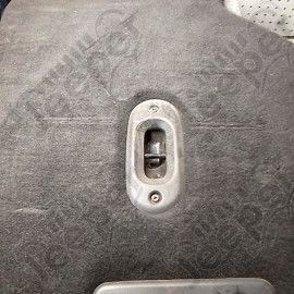 Occasion : Dossier 1/3 banquette arrière gris en alcantara/cuir + appui tête pour Jeep Grand Cherokee WJ, WG