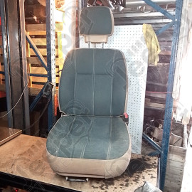 Occasion : Siège passager version Sahara marron/vert en tissu pour Jeep Wrangler TJ