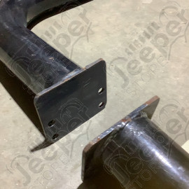 Occasion : Marche pieds tubulaire noir sans boulonnerie 2 portes pour Jeep Cherokee XJ