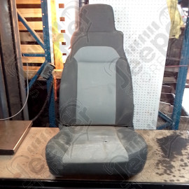 Occasion : Siège passager gris/noir en tissu pour Jeep Wrangler TJ