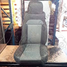 Occasion : Siège conducteur gris/noir en cuir en tissu pour Jeep Wrangler TJ