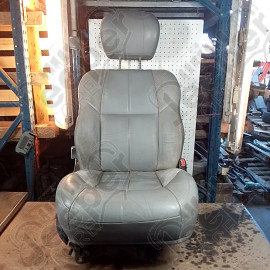 Occasion : Siège passager gris en alcantara/cuir (sans son socle) pour Jeep Grand Cherokee WJ, WG