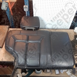 Occasion : Dossier 2/3 banquette arrière noir en cuir + appui tête pour Jeep Grand Cherokee WJ, WG