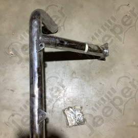 Occasion : Arceaux universel acier chromé incomplet pour Jeep MJ, TJ, YJ, CJ8, CJ7, CJ6, CJ5