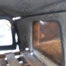 Occasion : Hardtop gris en plastique (à remettre en état) pour Jeep CJ7, YJ