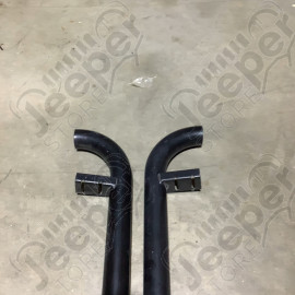 Occasion : Marche pieds tubulaire noir sans fixation pour Jeep Cherokee XJ