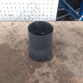 Occasion : Cache plastique gris pour colonne de direction (fendu et cassé) pour Jeep CJ7, CJ8, YJ, XJ