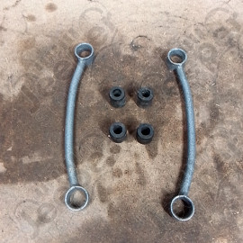 Occasion : Kit de 2 biellettes avant rallongées pour 4" de réhausse pour Jeep Wrangler YJ