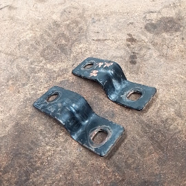 Occasion : Kit de 2 fixations de pare chocs arrière d'origine pour Jeep Wrangler JK