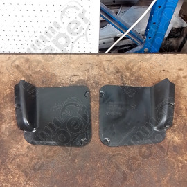 Occasion : Bavettes pour pare chocs avant gauche et droite pour Jeep Wrangler JK