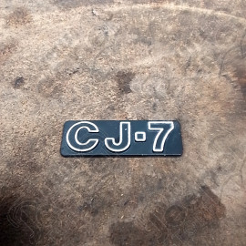 Occasion : Logo CJ-7 pour Jeep CJ7