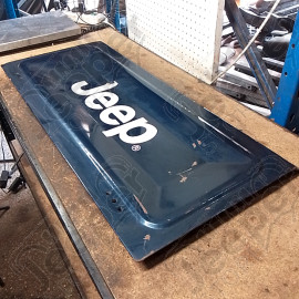 Occasion : Coffre (ridelle) bleu pour Jeep CJ7