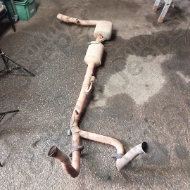 Occasion : Catalyseurs en Y avec sortie latéral avant roue arrière pour 4.7L V8 pour Jeep Grand Cherokee WJ, WG