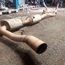 Occasion : Catalyseurs en Y avec sortie latéral avant roue arrière pour 4.7L V8 pour Jeep Grand Cherokee WJ, WG