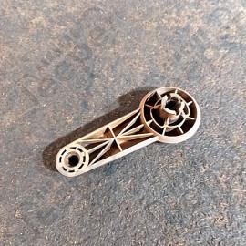 Occasion : Manivelle intérieure marron pour vitre pour Jeep Cherokee XJ