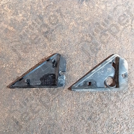 Occasion : Garniture de rétroviseur + joint intérieur noir côté passager pour Jeep Cherokee XJ