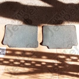 Occasion : Kit de 2 tapis arrière gris pour 4 portes pour Jeep Wrangler JK