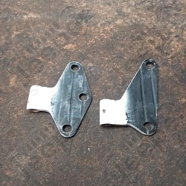 Occasion : Kit de 2 charnières blanches de porte arrière droite pour Jeep Wrangler JK