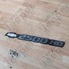 Occasion : Emblème "2500HD" pour porte pour Chevrolet Silverado 2500 HD 6.0L V8 Vortec - 2 portes
